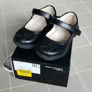 Black Butterfly Mary Janes